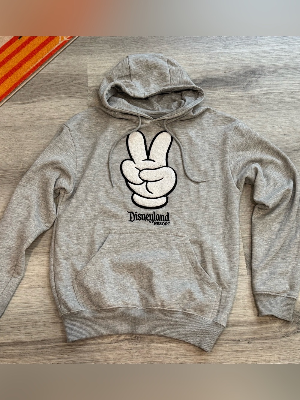 Disneyland Peace Sign Hoodie | Size XS